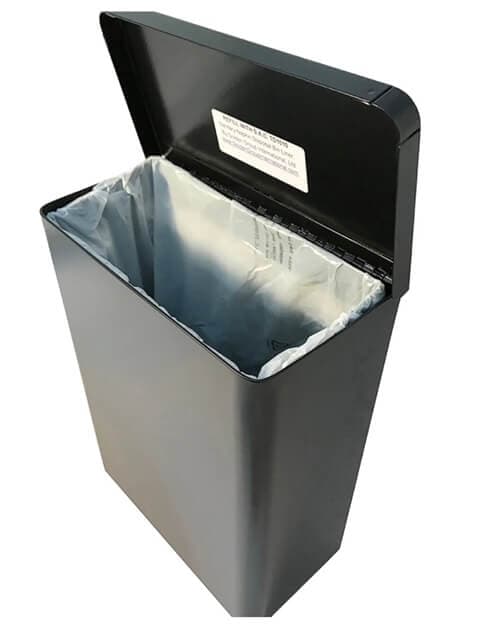 Sanitary Napkin Disposal Receptacle - Steel