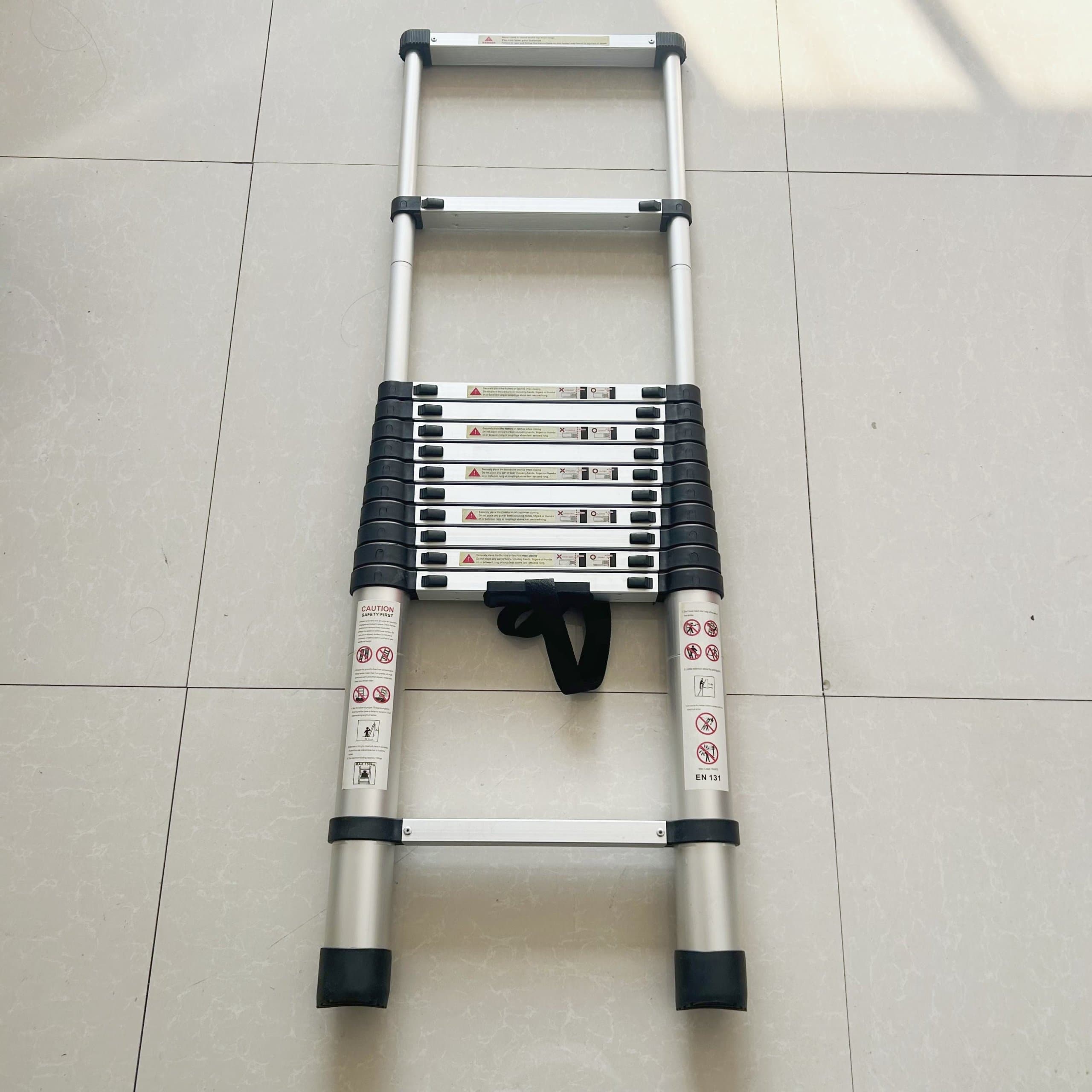 Aluminum Telescopic Extension Ladder, 5m — view 5
