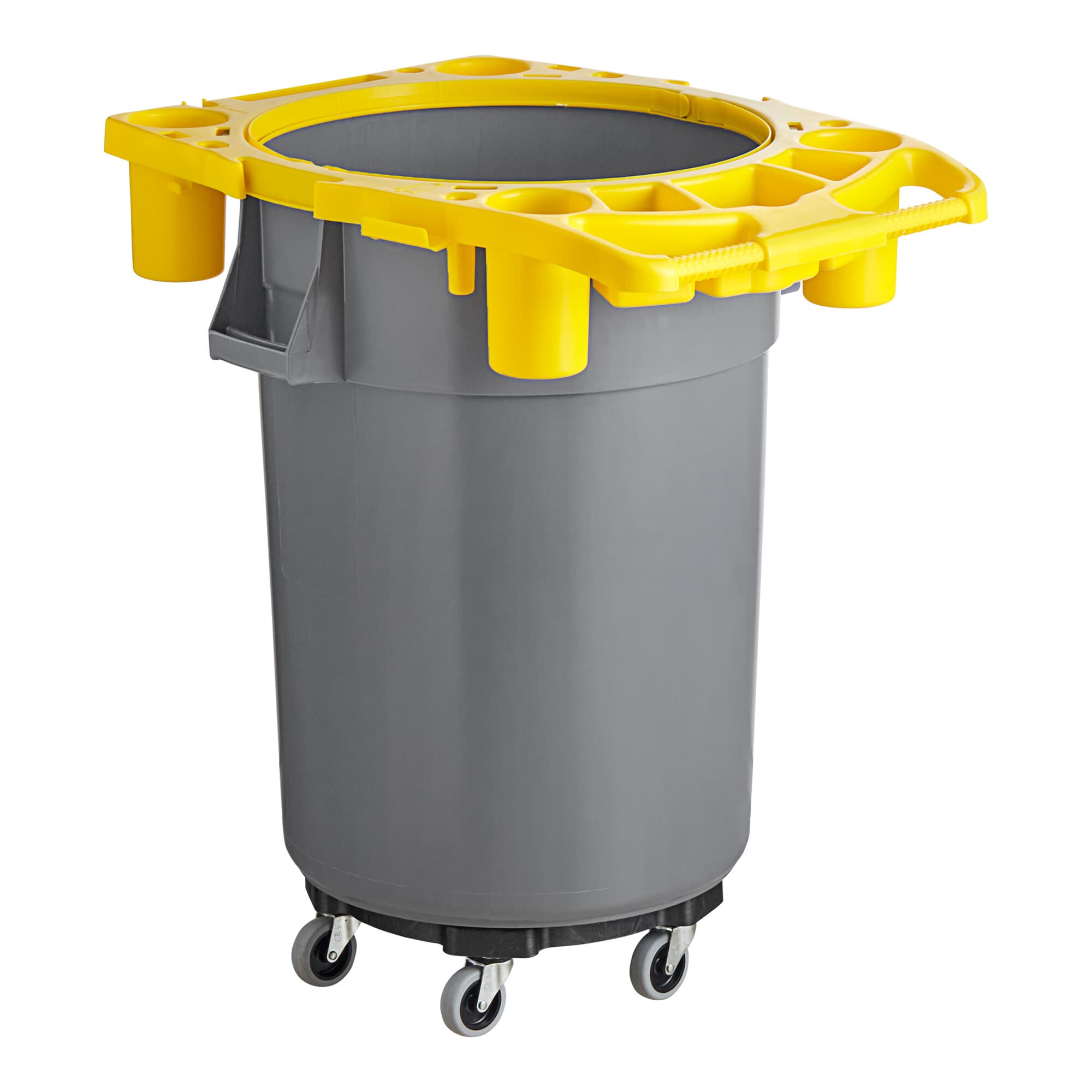 TrySafe Round Trash Can Dolly