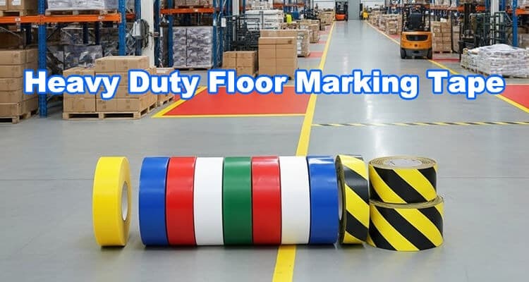 Heavy Duty Floor Marking Tape – Industrial Safety Tape for Warehouse & Facility Floor Marking