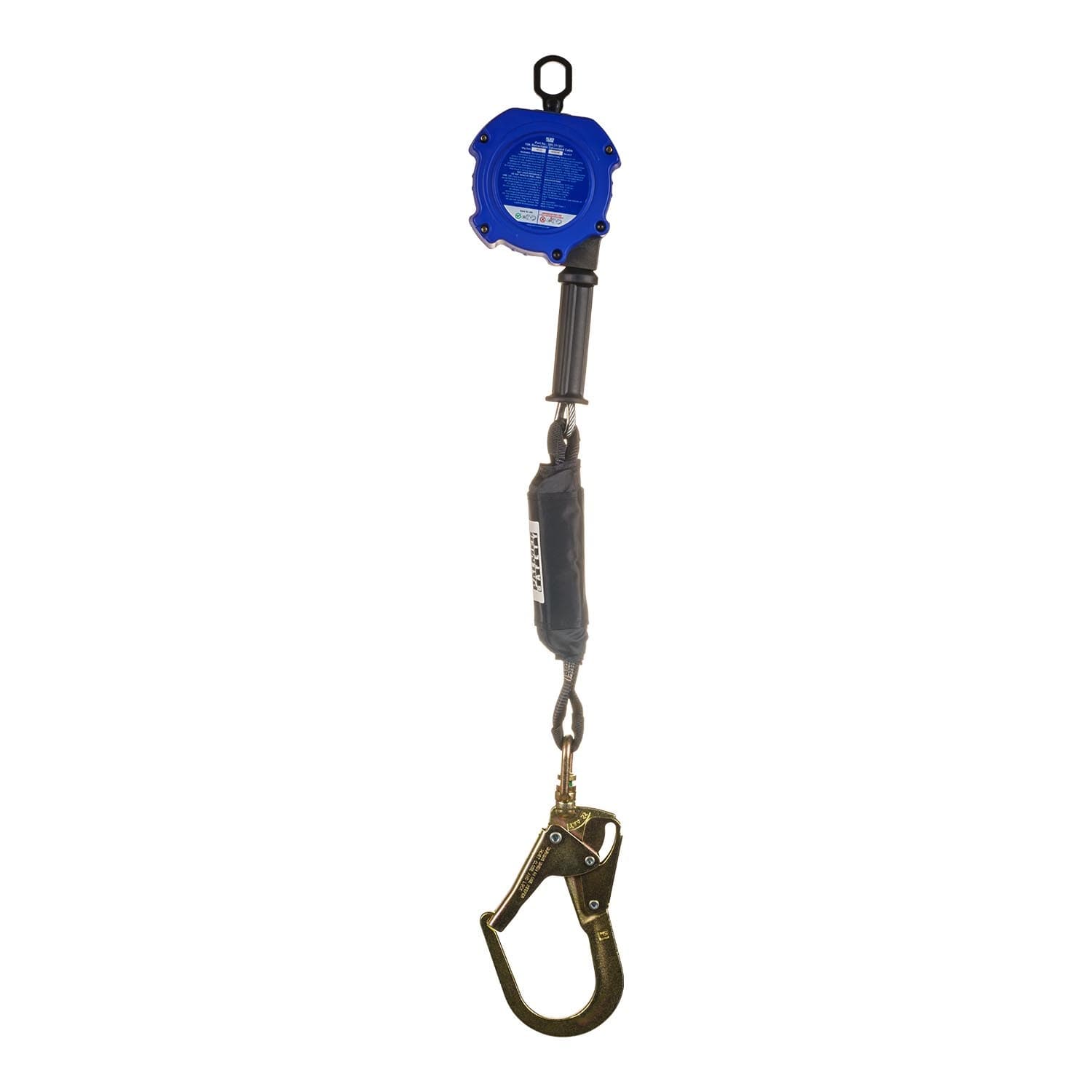 Self Retracting Device 15′ Galvanized Cable w 2-1/4” Rebar Hook