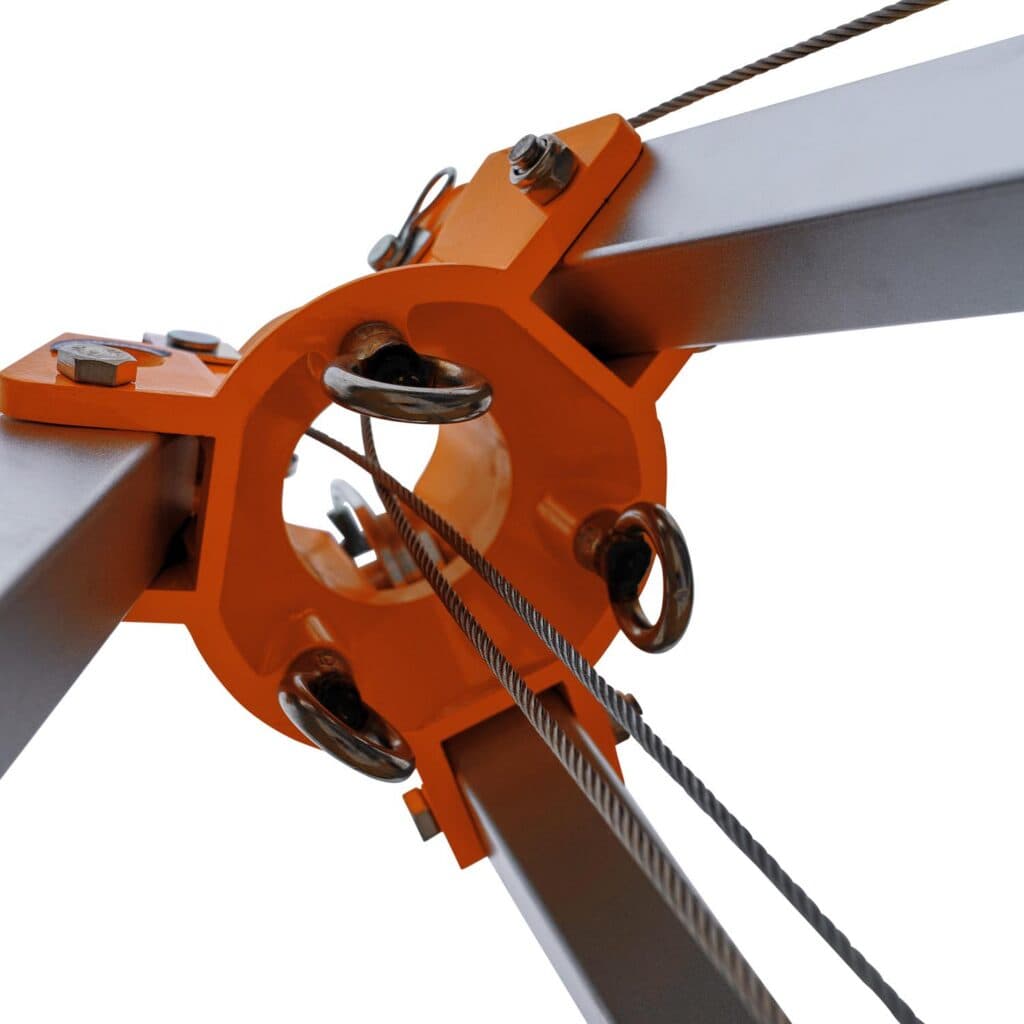 GWP Confined Space Tripod & 60' SRL-R System — view 5
