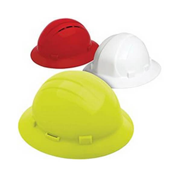 Vented Full Brim Hard Hat