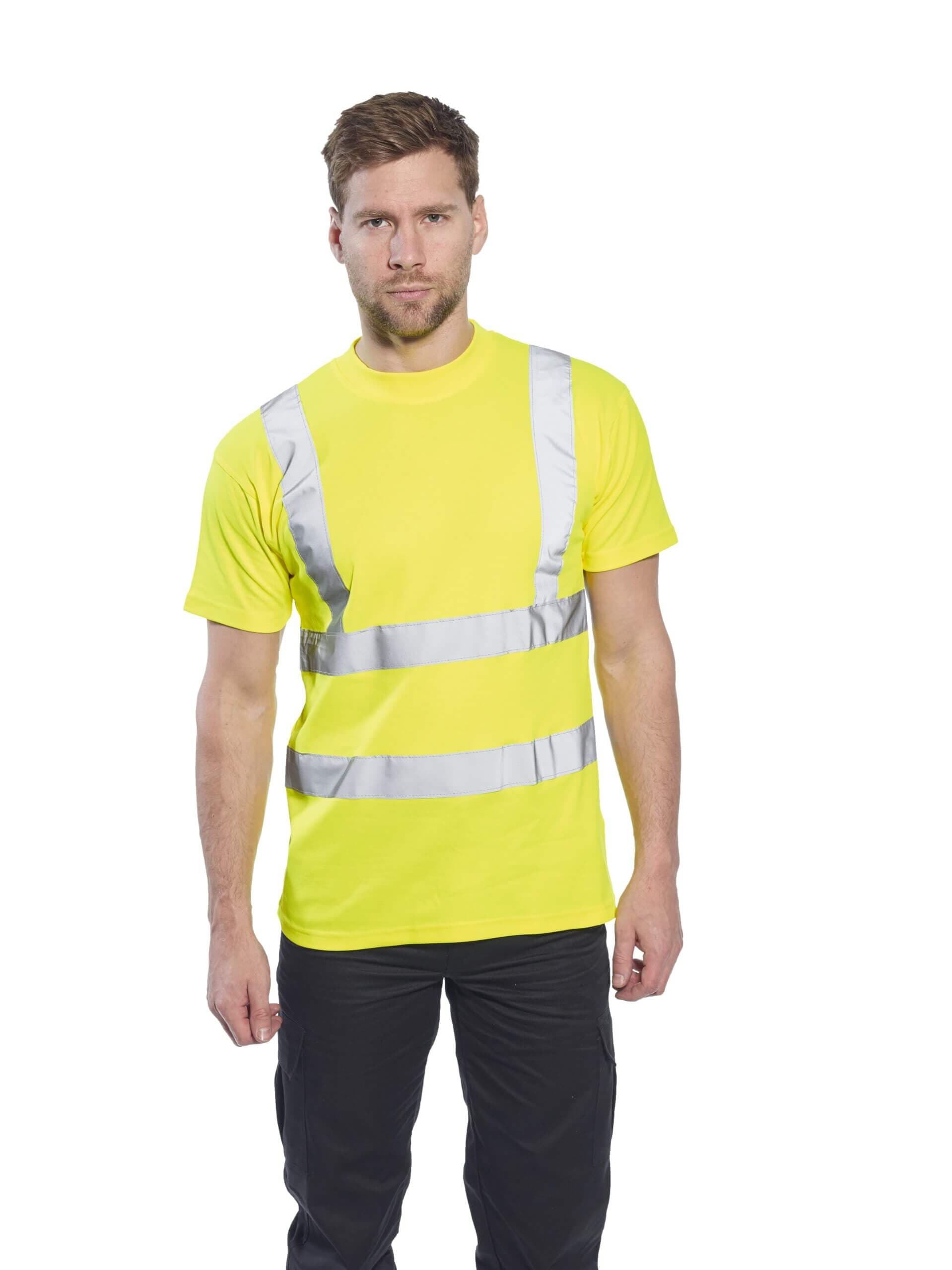 High Vis Cotton Comfort Short Sleeved T-Shirt, PS170