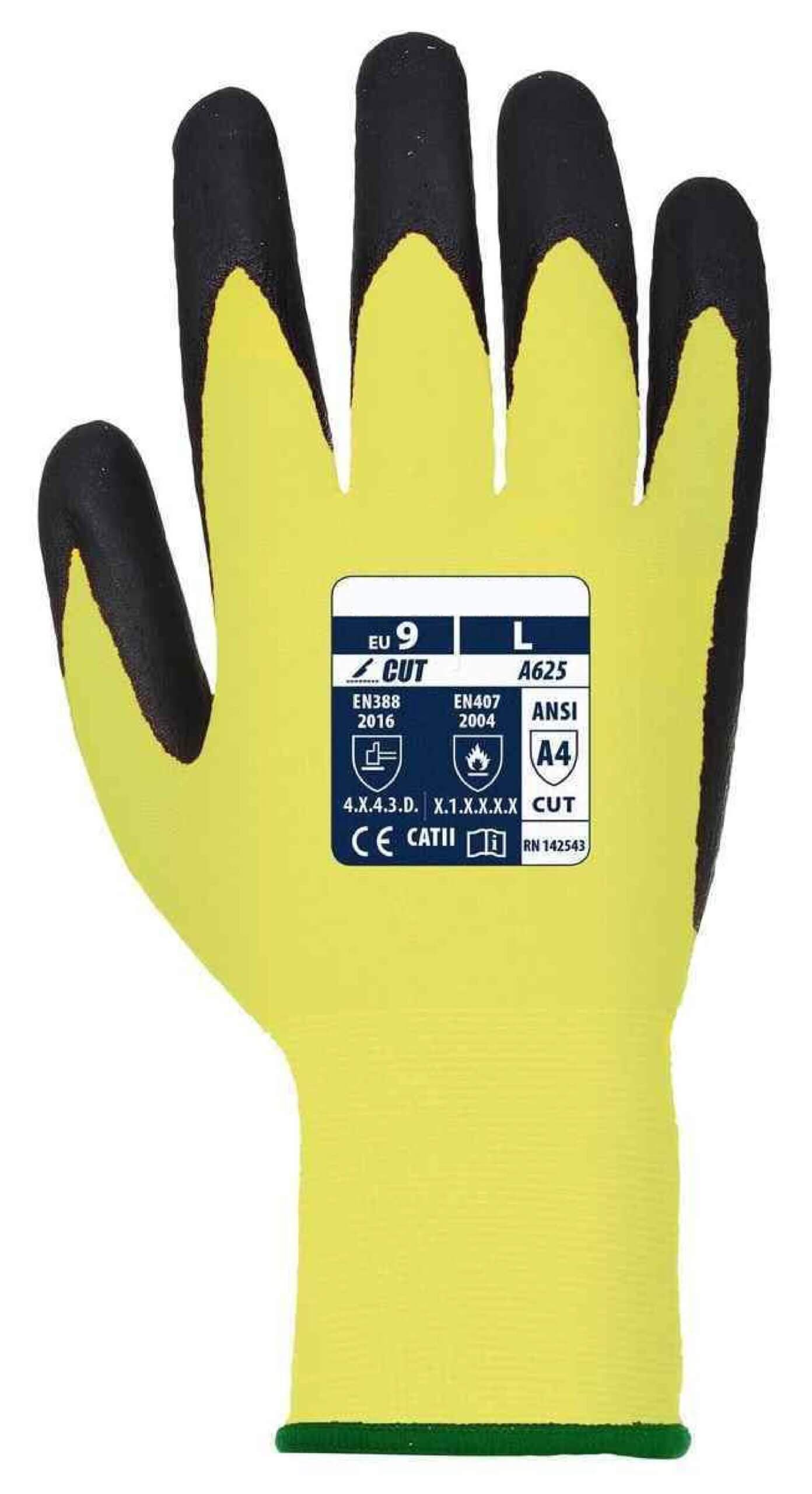 Vis-Tex Cut Resistant Glove PU, Level 4