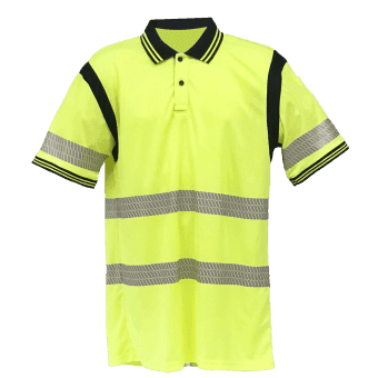 Tactical Two Tone Short Sleeve Hi Vis Polo, Class 3