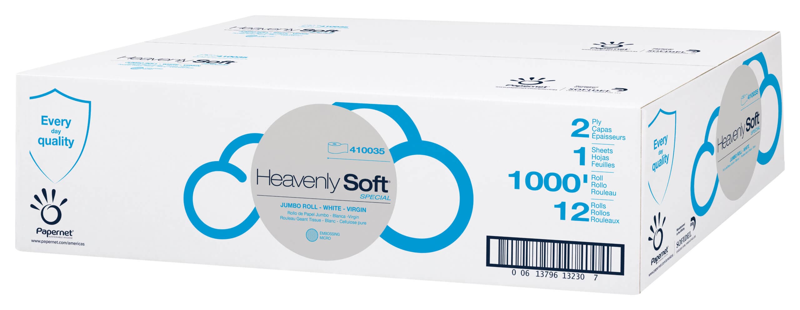 Sofitel Heavenly Soft Jumbo Tissue Roll 1000'