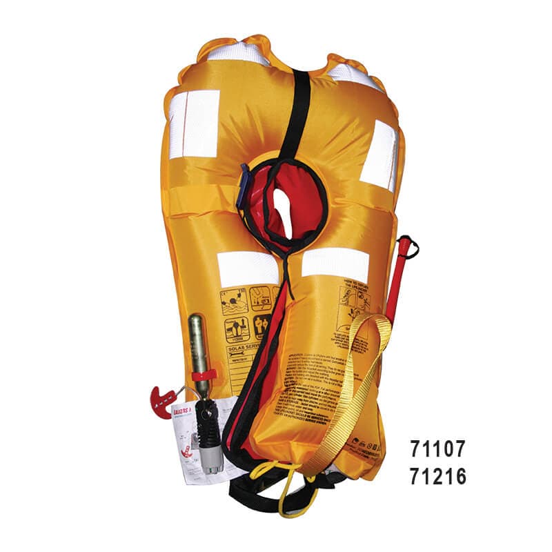 Lamda, Inflatable Lifejacket, SOLAS — view 4