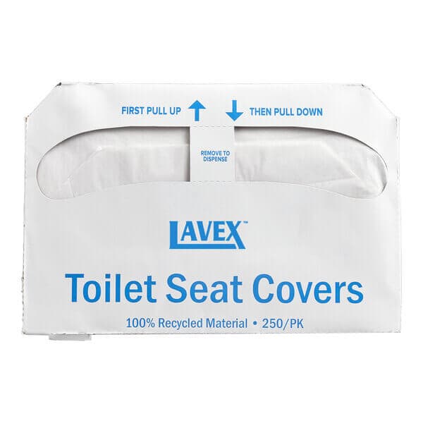 LX Half Fold Paper Toilet Seat Cover - 5000/Case — view 3